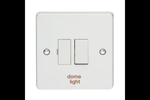 13A Double Pole Switched Fused Connection Unit Printed 'Dome Light'