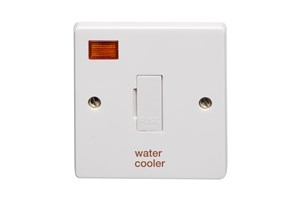 13A Unswitched Fused Connection Unit With Neon Printed 'Water Cooler'