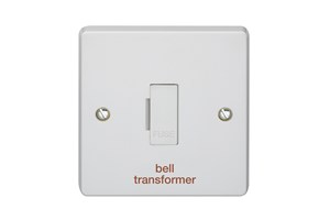 13A Unswitched Fused Connection Unit Printed 'Bell Transformer'
