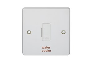 13A Unswitched Fused Connection Unit Printed 'Water Cooler'