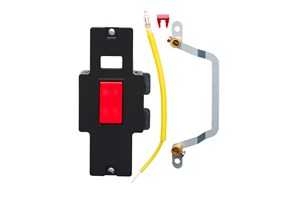 45A 2 Gang Vertical Double Pole Control Switch With Neon Indicator Interior