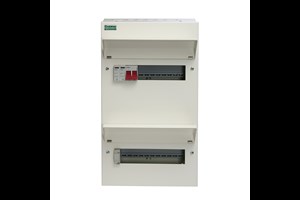 19 Way Duplex Consumer Unit Main Switch 100A with SPD