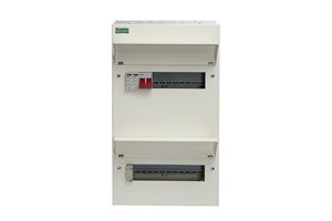 19 Way Duplex Consumer Unit Main Switch 100A with SPD