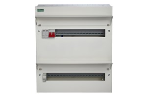 35 Way Duplex Consumer Unit Main Switch 100A with SPD