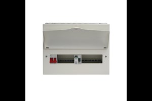 11 Way Split Load Consumer Unit 100A Main Switch +5, 80A 30mA RCD +6