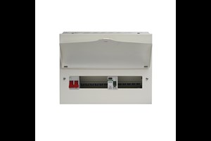 11 Way Split Load Consumer Unit 100A Main Switch +6, 80A 30mA RCD +5