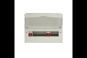 11 Way Dual Tariff Consumer Unit 100A Main Switch +7, 100A Main switch +4