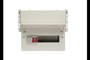 8 Way Meter Cabinet Consumer Unit Main Switch 100A with SPD