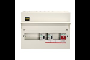 10 Way High Integrity Consumer Unit 100A Main Switch, 80A 30mA RCDs, Flexible Configuration 