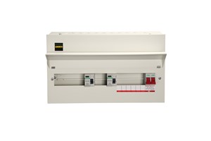 15 Way High Integrity Consumer Unit 100A Main Switch, 80A 30mA RCDs, Flexible Configuration 