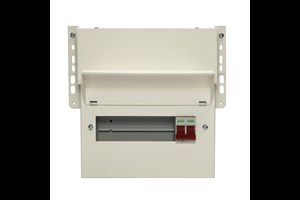 8 Way Meter Cabinet Consumer Unit Main Switch 100A, Flexible Configuration