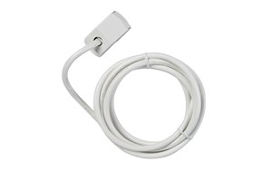 3 Pin Plug 2 Metre Heat Resistant Cable And White Cover