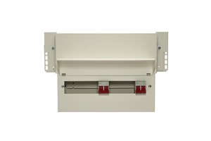 12 Way Dual Tariff Meter Cabinet Consumer Unit 2x 100A Main Switch, Flexible Configuration