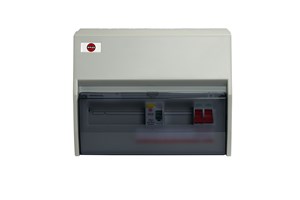 9 Way Insulated Split Load Consumer Unit 100A Main Switch, 80A 30mA RCD, Flexible Configuration