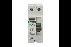 80A 30mA DP Type A Plug In RCCB