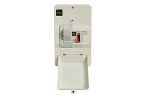 100A DP, Metal Enclosed, Domestic Switch Fuse with 80A Fuse Fitted