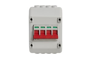 Enclosed, Insulated, 100A 4P Twin Terminal Supply Isolator with Cross / Slotted Screw heads