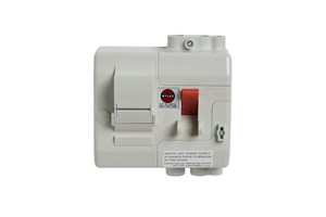 100A DP, Insulated Enclosed, Domestic Switch Fuse with 60A Fuse Fitted