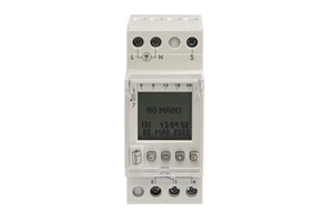 2 Module 1 Channel Digital Time Switch with Data Key Input and Astro Facility