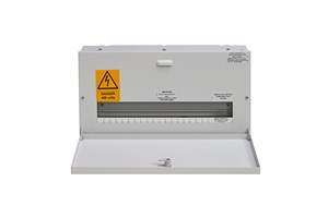 6-Way 80A Surface 3P+N Distribution Board