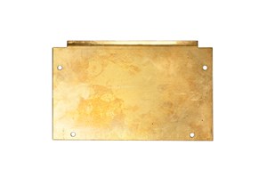 Brass Gland Plate - Cableway