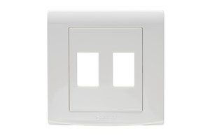 2 Gang Grid Cover Plate