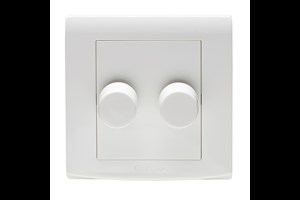 5-100W 2 Gang 2 Way LED Dimmer Switch