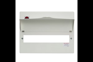Consumer Unit Replacement Curved Lid Assembly, 16 Module