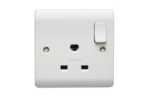 13A 1 Gang Double Pole Switched Socket Non Standard