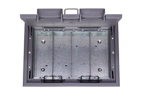 Britmac Floor Box 4 Compartment Grey