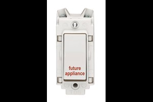 20A Double Pole Grid Switch Printed 'Future Appliance'