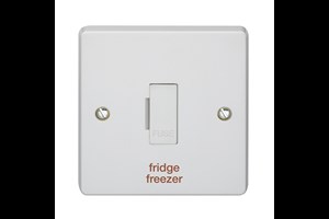 13A Unswitched Fused Connection Unit Printed 'Fridge Freezer'