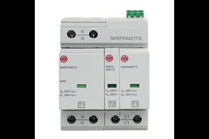 SPD Combined Type 1 + 2 - Single Phase 3 Wire Systems