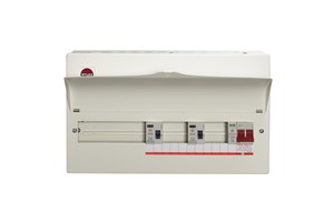 14 Way High Integrity Consumer Unit 100A Main Switch, 80A 30mA RCDs, Flexible Configuration, with SPD